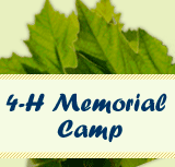 The 4-H Memorial camp website includes general information about camp in Monticello, the various summer and specialty programs, facility rental information, as well as information about applying to work at the camp.