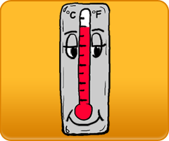 thermometer warm